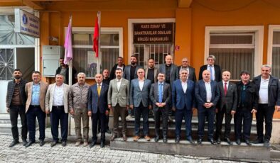Adem Çalkın ve Muammer Sancar’dan ESOB Başkanı Murat Bakırhan’a Hayırlı Olsun Ziyareti
