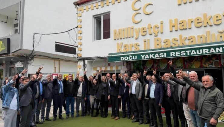 MHP Ardahan Teşkilatından Kars İl Başkanlığına Ziyaret