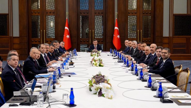 Ekonomi Koordinasyon Kurulu Cumhurbaşkanı Yardımcısı Cevdet Yılmaz Başkanlığında Toplandı