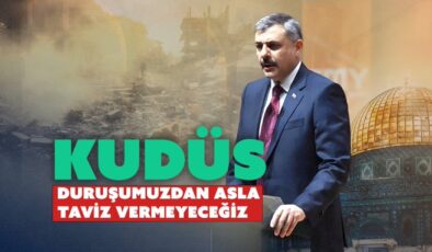 İçişleri Bakanı Çiftçi: Filistin Ve Gazze Duruşumuzdan Asla Taviz Vermeyeceğiz