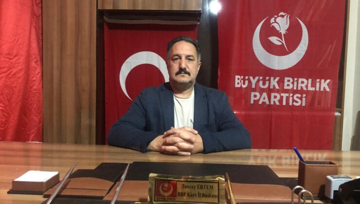 BBP Kars İl Başkanı Tuncay Ertem’den Rahmi Koç’a Sert Tepki: “Haddini Bilmeyenlere Geçit Yok!”