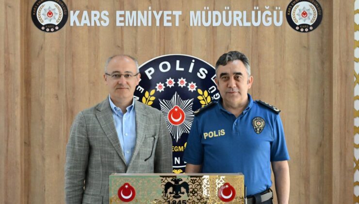 Mülkiye Müfettişi Dr. Mehmet Mut’dan Kars Emniyet Müdürü Tombul’a Ziyaret