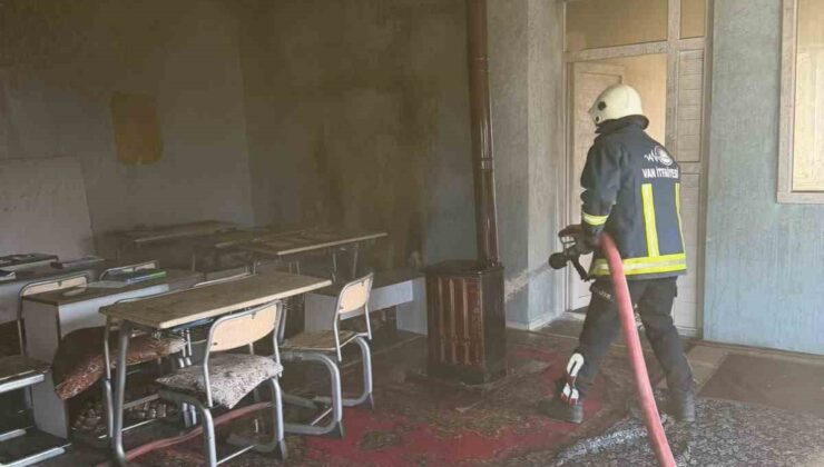 Van’da Kur’an kursunda yangın