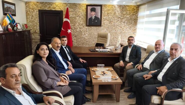 Milletvekili Adem Çalkın’dan Susuz Kaymakamlığına hayırlı olsun ziyareti