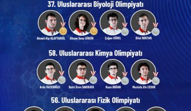 Türk Öğrencilerden Uluslararası Bilim Olimpiyatlarında Büyük Başarı
