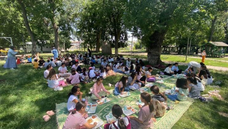 Yaz Kur’an Kursu Öğrencileri Masal Parkı’nda Piknik Coşkusu Yaşadı